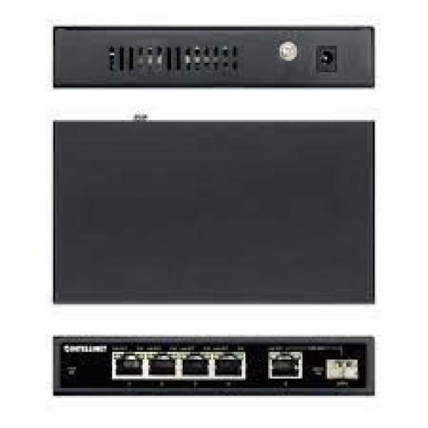 Intellinet Switch 5port GB PoE with SFP port,90 W