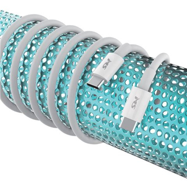 CC CABLE USB-C -> USB-C, 65W, 1m, bijeli