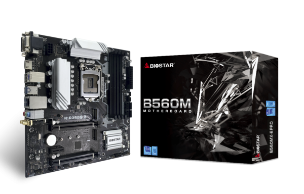 MB s1200 Biostar B560MX-E PRO 4xDDR42xM.2HDMIVGADVI