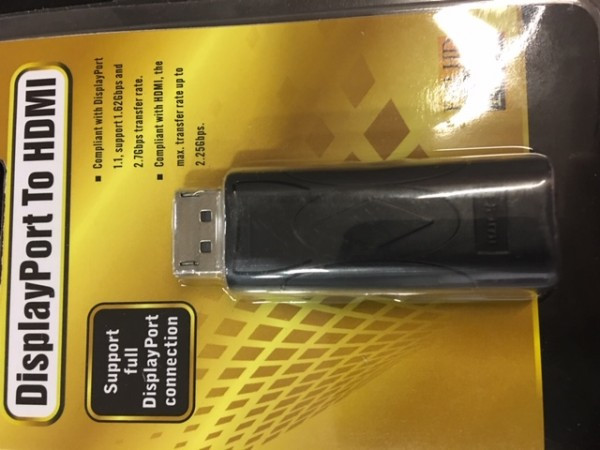 Adapter Newmb Technology Co mini DisplayP to HDMI