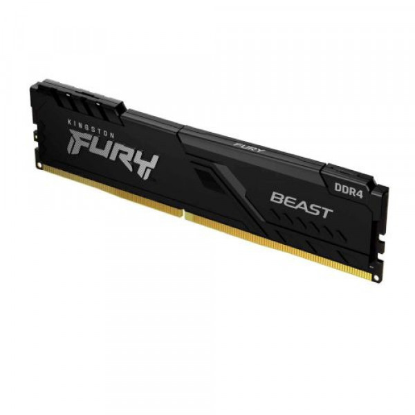 DDR4 16GB 2666MHz [FURY BEAST], Non-ECC UDIMM, CL16 1.2V, 288-Pin 1Rx8, w/Heatsink ( KF426C16BB/16 ) 