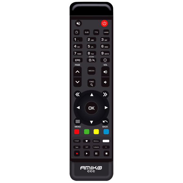 Prijemnik satelitski, DVB-S/S2, FTA, Full HD, H.265 AMIKO ELLA FTA