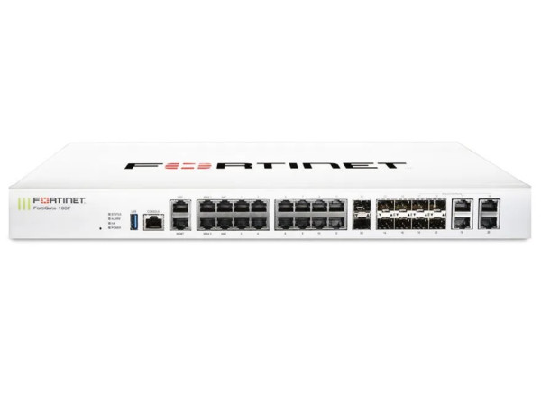 Fortinet NGFW router 22xRJ45  2 x WAN  2 HA ports' ( 'FG-100F' ) 