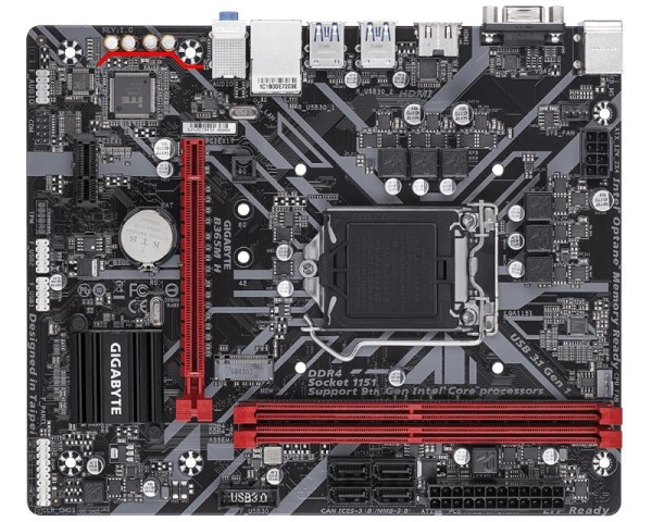 GIGABYTE B365M H rev. 1.0 outlet