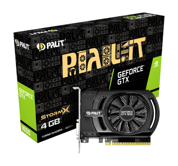 SVGA Palit GTX1650 4GB StormX NE51650006G1-1170F
