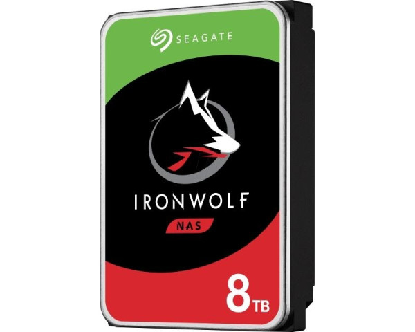 SEAGATE 8TB 3.5'' SATA III 256MB 7.200rpm ST8000VN004 IronWolf NAS outlet