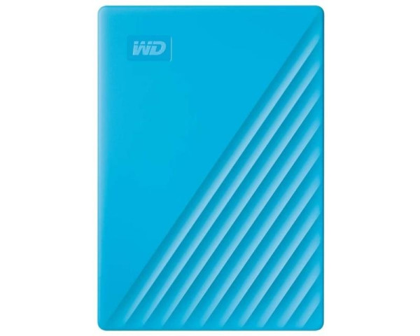 WD My Passport 4TB 2.5'' WDBPKJ0040BBL plavi