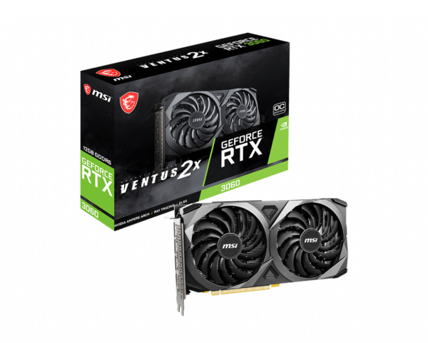 SVGA PCIE MSI RTX 3060 VENTUS 2X 12G V397-052R