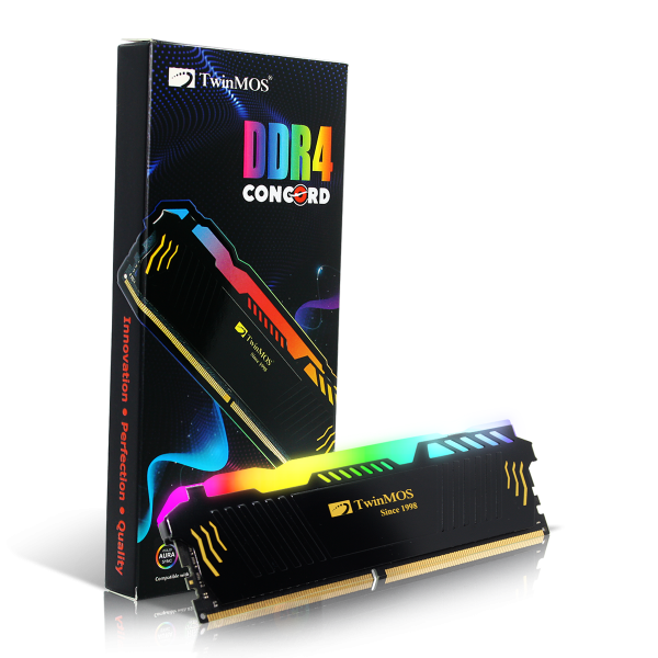 RAM DDR4 8GB 3200MHz TwinMOS CONCORD RGB D48GB3200DRGB-C22