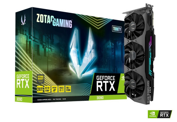 SVGA ZOTAC GeForce RTX 3090 Gaming Trinity 24GB GDDR6 ZT-A30900D-10P
