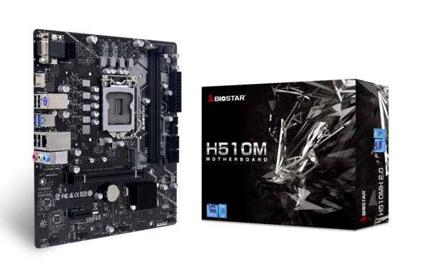 MB s1200 Biostar H510MH 2.0 2xDDR4M.2HDMIVGA