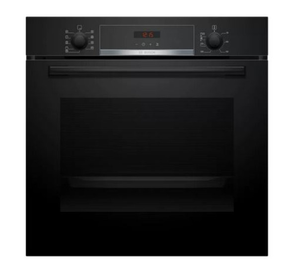 Ugradna rerna BOSCH HBA573BB1mehanička71L3D vruć vazduhpirolizateleskopske vođicecrna' ( 'HBA573BB1' ) 