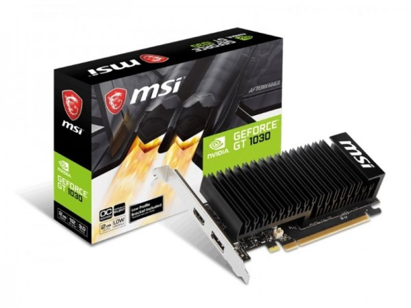 SVGA PCIe MSI GT 1030 2GHD4 LP OC