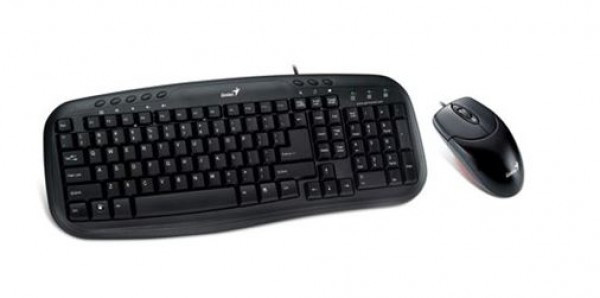 Tast+Mis USB Genius KM-200 Multimedia YU Black