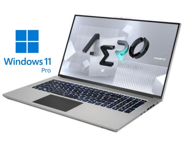 GIGABYTE AERO 17 XE5 17.3'' 4K 120Hz i7-12700H 16GB 2x1TB SSD GeForce RTX 3070 TI 8GB Win11Pro sivi