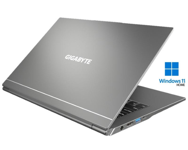 GIGABYTE U4 UD 14'' FHD i7-1195G7 16GB 512GB SSD Intel Iris XE BL Win11Home Backlit sivi
