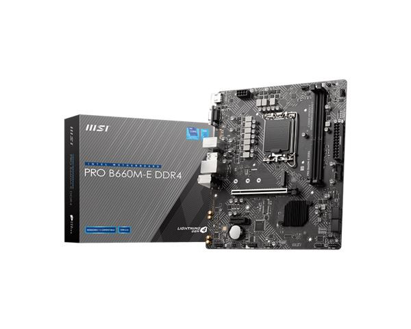 MBO 1700 MSI PRO B660M-E DDR4
