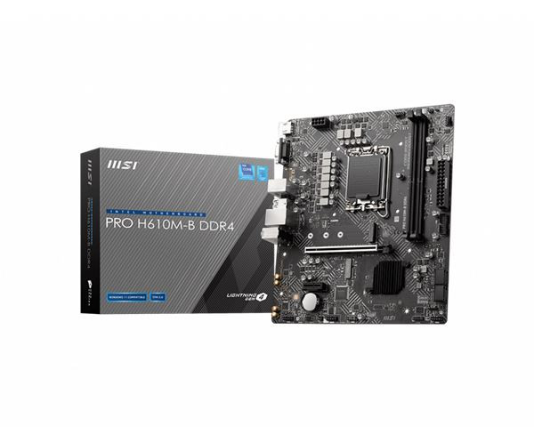 MBO 1700 MSI PRO H610M-B DDR4