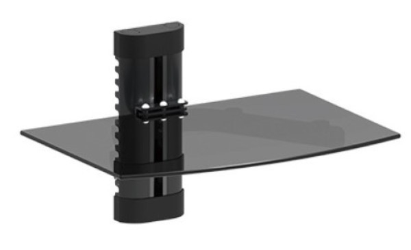 Staklena polica za AV uredjaje Brateck DVD-291