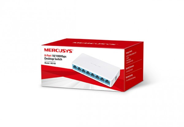 Switch Mercusys MS108 8-port 10100M