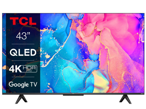 Televizor TCL 43C635QLED43''4K HDR60HzGoogleTVcrna' ( '43C635' ) 