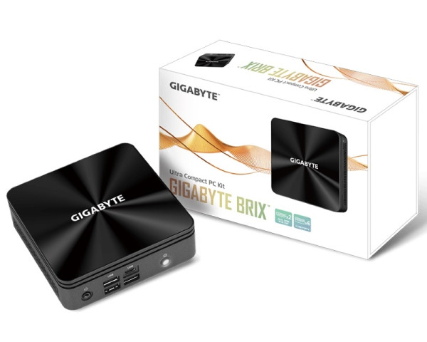 GIGABYTE GB-BRi7-10710 Mini PC Intel Hexa Core i7-10710U 1.10GHz (4.7GHz)