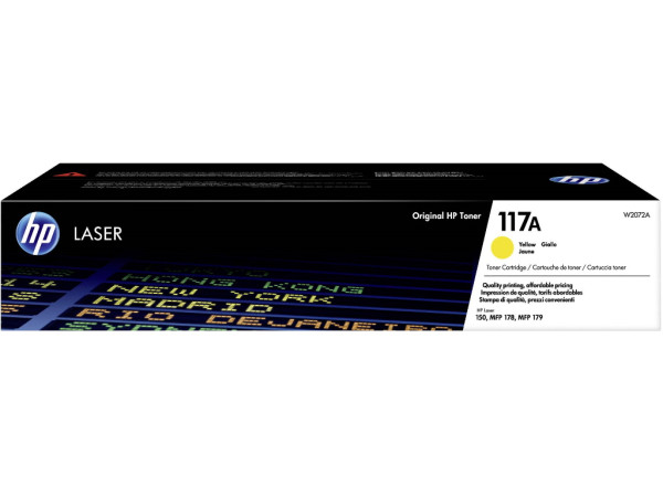 Toner HP 117Ažuta' ( 'W2072A' ) 
