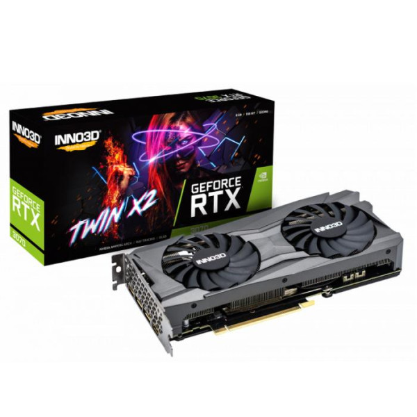 SVGA INNO3D GeForce RTX 3070 Twin X2 8GB GDDR6, N30702-08D6-171032LH