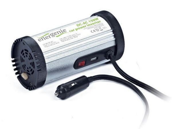 x-EG-PWC-031 Gembird 12V Auto inverter DC/AC 150W+USB port