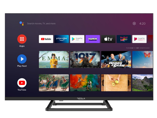 Televizor TESLA 43E625BUSLED43''UHDsmartandroidcrnaframeless' ( '43E625BUS' ) 