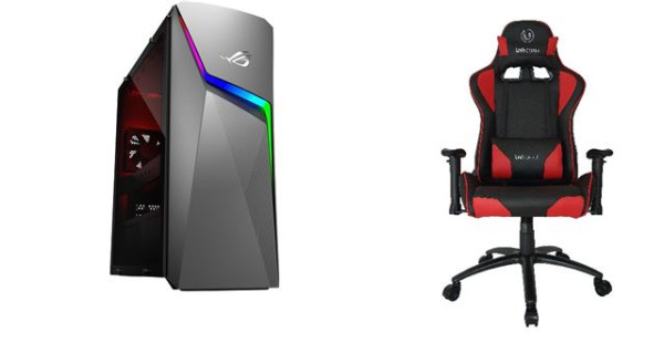 DT ASUS G10DK-21400W +UVI CHAIR Devil Red