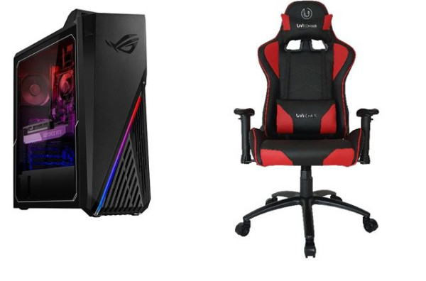 DT ASUS G15DK-WB7420W +UVI CHAIR Devil Red