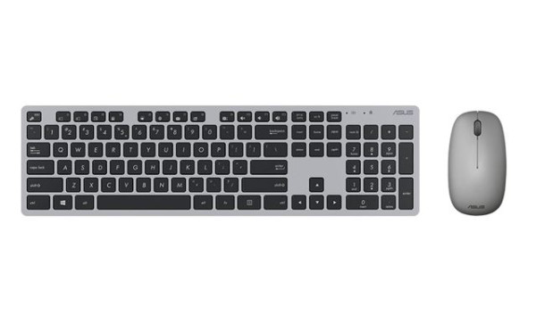 ASUS TASTATURA+MIŠ W5000 WIRELESS SIVI