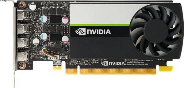 GFX NVIDIA T1000 4GB 4mDP, 20X22AA