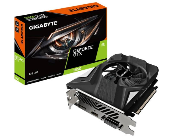 GIGABYTE nVidia GeForce GTX 1650 4GB 128bit GV-N1656D6-4GD rev 2.0