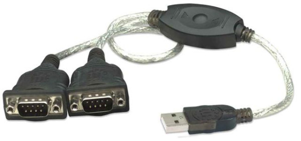 Converter, USB to Serial,A-maleDB9-male, 174947