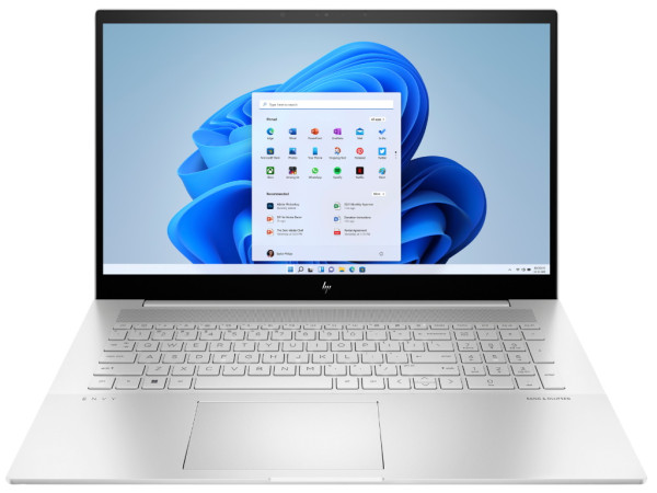 Laptop HP Envy 17-cr0009nn Win 11 H17.3''FHD IPSi5-1235U16GB512GBRTX2050 4GBbacklit3gENsrebr' ( '6M516EA' ) 