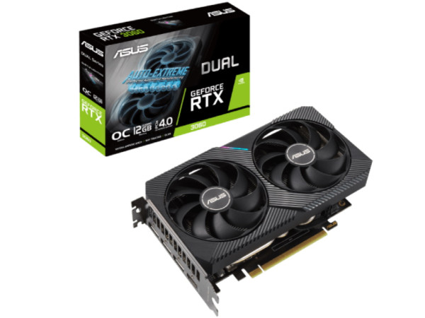 Grafička karta ASUS RTX3060 V2 DUAL-RTX3060-12G-V2 NVD12GBGDDR6192bitcrna' ( 'DUAL-RTX3060-12G-V2' ) 