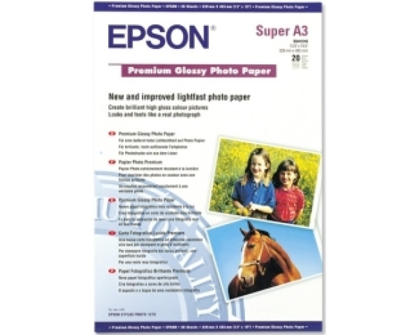 EPSON S041334 A3 (20 listova) Premium semigloss foto papir