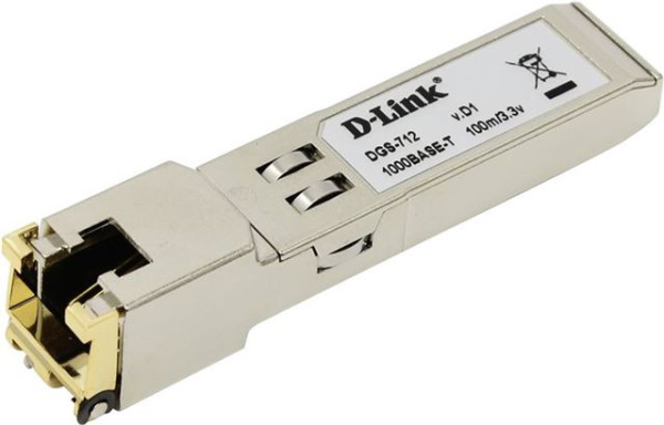 D-Link Mini-GBIC SFPRJ45 Transceiver DGS-712