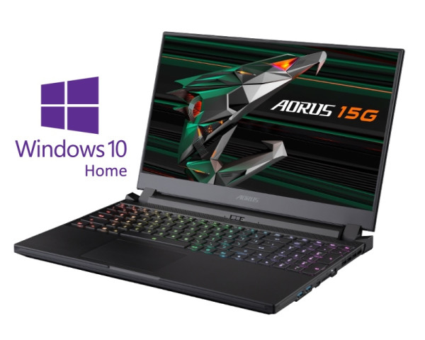 GIGABYTE AORUS 15G KC 15.6'' FHD 240Hz i7-10870H 16GB 512GB SSD GeForce RTX 3060P 6GB Win10Home crni