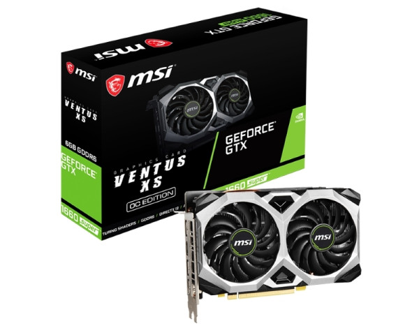 MSI nVidia GeForce GTX 1660 SUPER 6GB 192bit GTX 1660 SUPER VENTUS XS OC