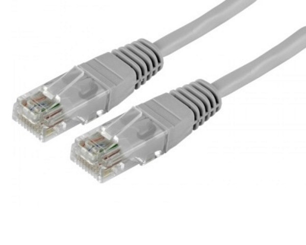 E-GREEN Kabl UTP patch Cat5e 2m sivi