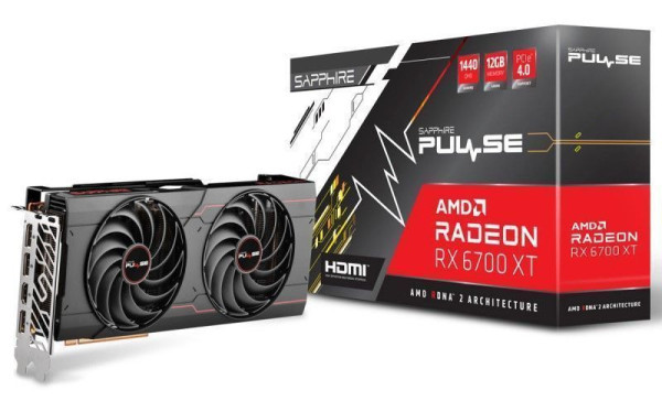 SVGA Sapphire  Radeon RX 6700 XT 12GB 192bit PULSE RX 6700 XT 12GB (11306-02-20G