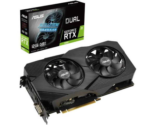 ASUS nVidia GeForce RTX 2060 12GB 192bit DUAL-RTX2060-12G-EVO
