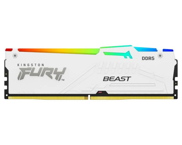 DDR5 64GB (2x32GB) 5200MHz CL36 DIMM [FURY Beast] White EXPO ( KF552C36BWEK2-64 ) 