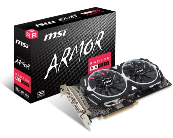 MSI AMD Radeon RX 580 8GB 256bit RX 580 ARMOR 8G OC outlet