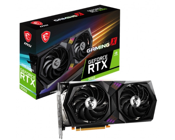 MSI nVidia GeForce RTX 3060 12GB 192bit RTX 3060 GAMING X 12G LHR