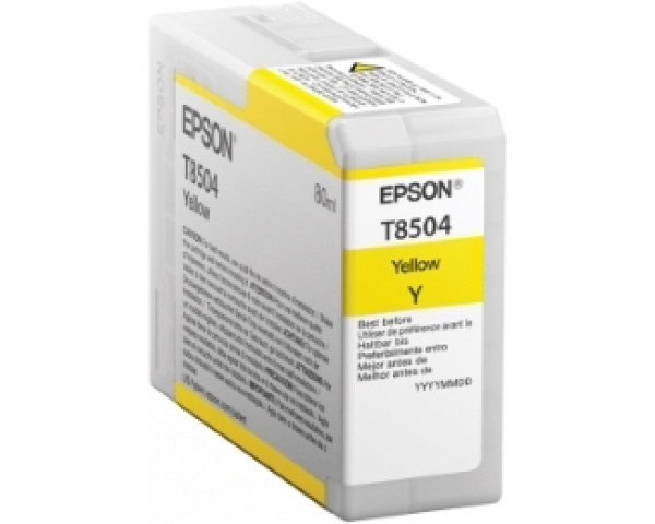 EPSON T8504 UltraChrome HD žuti 80ml kertridž