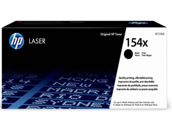Toner HP 154X Black Original LaserJet Tank Toner Reload Kit' ( 'W1540X' ) 